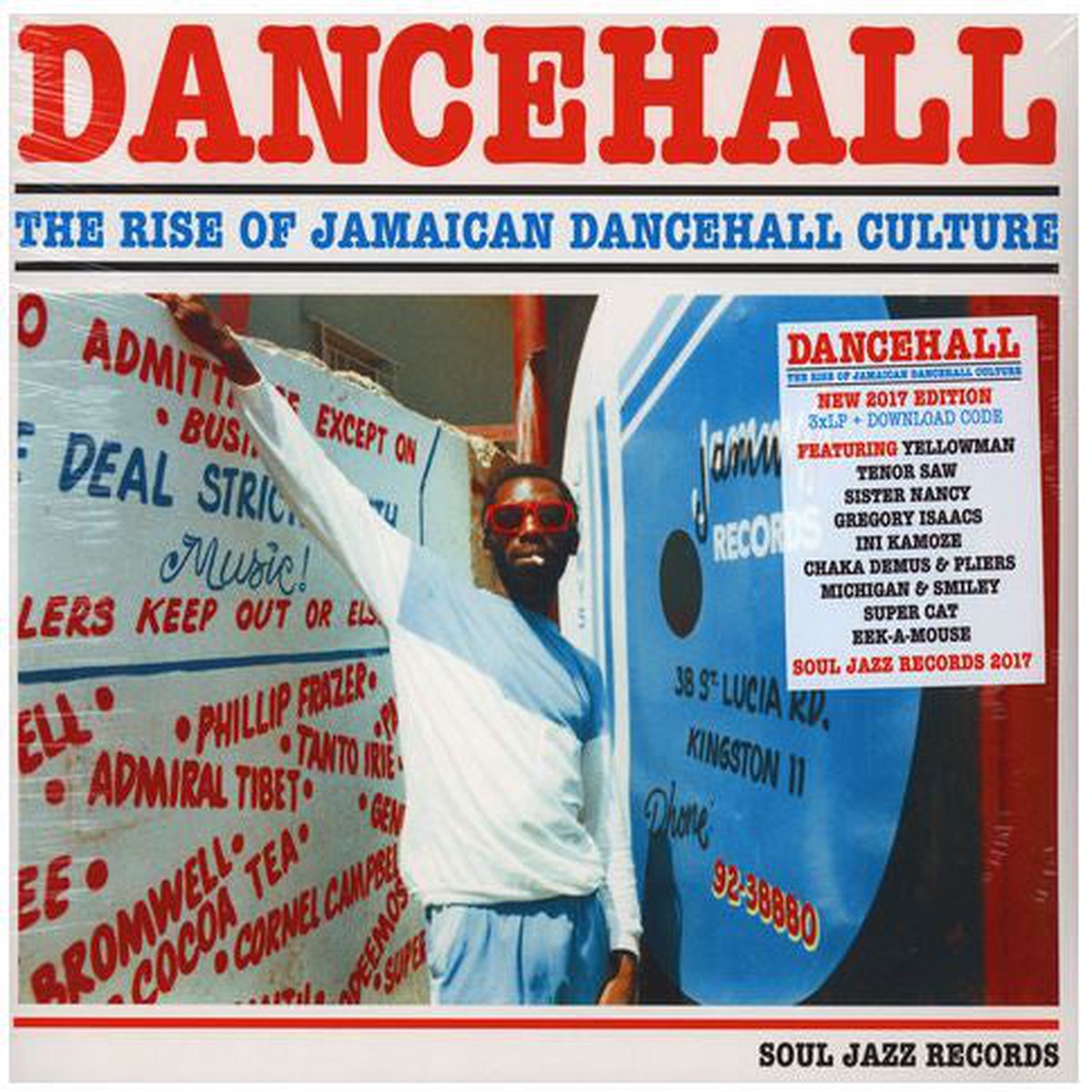 Various - Dancehall (The Rise Of Jamaican Dancehall Culture) 2017 Edition (3xLP Comp) - NEW