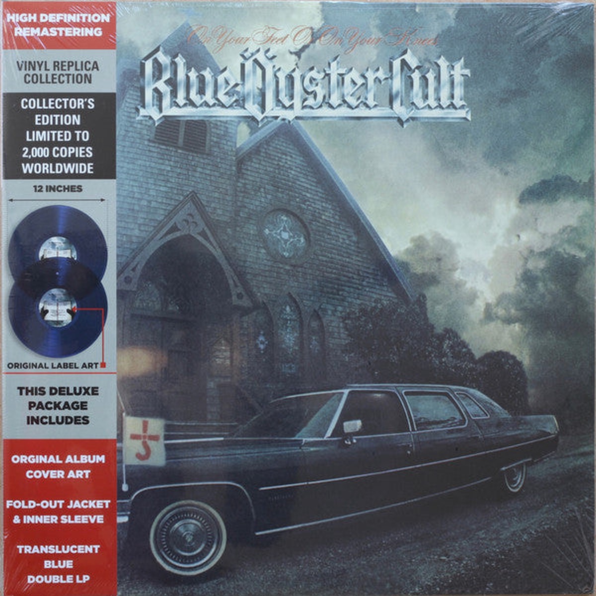 Blue yster Cult - On Your Feet Or On Your Knees (2xLP Album Ltd RE RM Blu) - NEW
