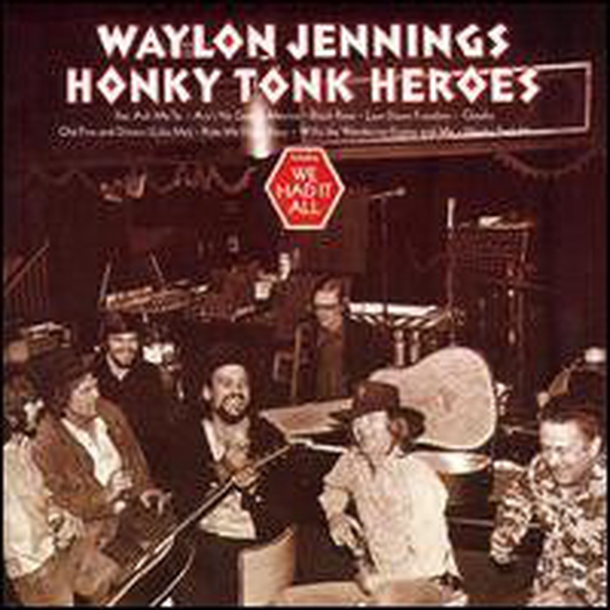 Waylon Jennings - Honky Tonk Heroes (CD Album RE) - USED