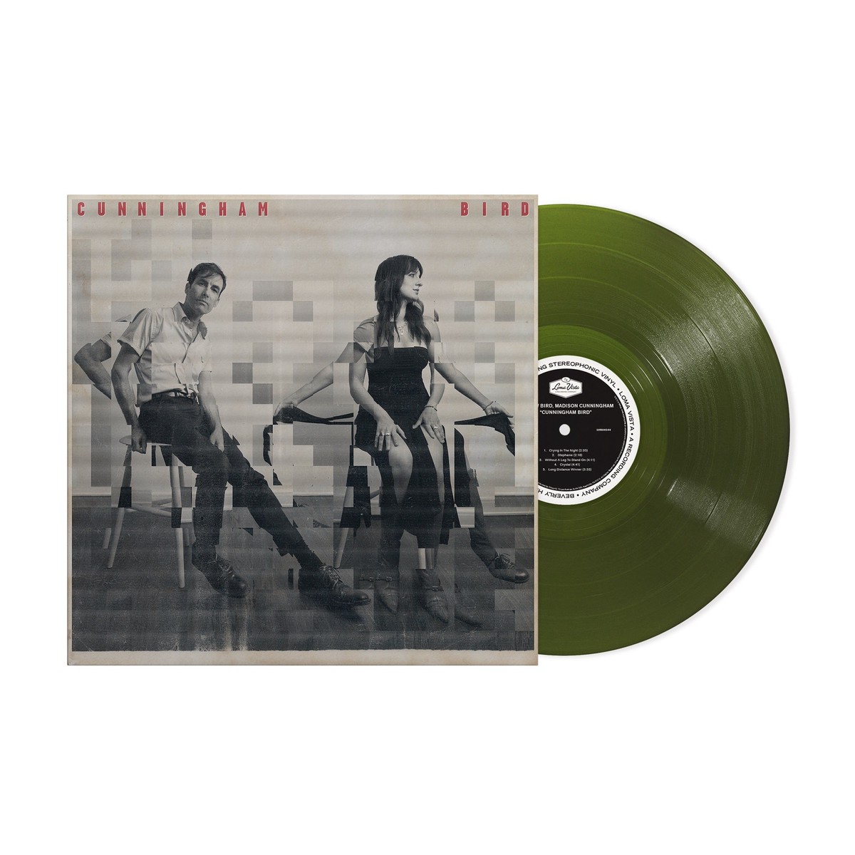 Andrew Bird Madison Cunningham - Cunningham Bird Indie-Exclusive Translucent Forest Green Vinyl