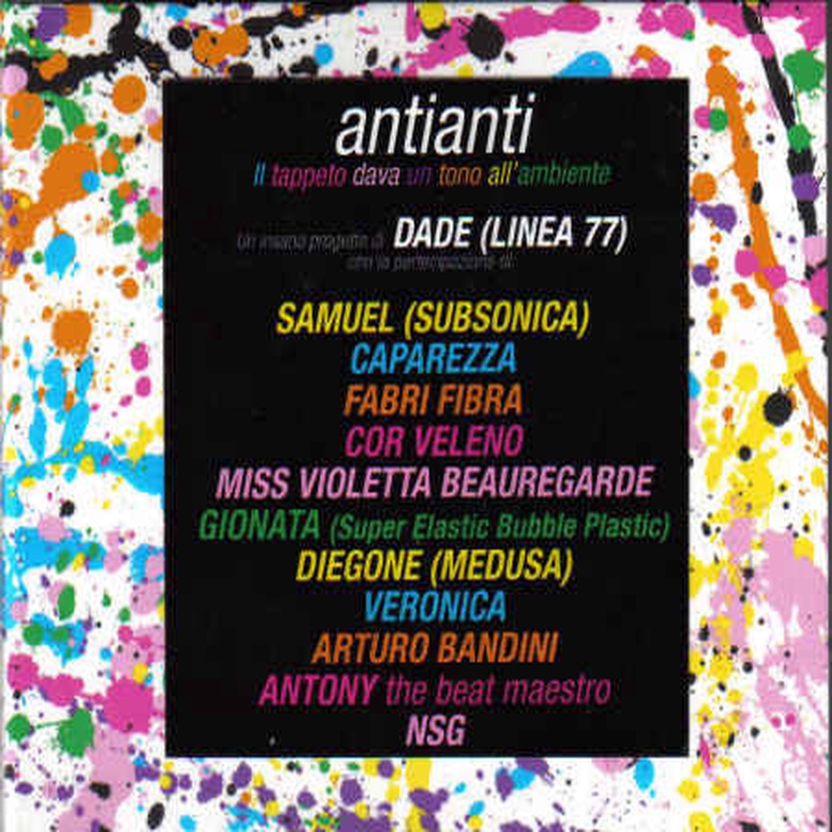 Antianti - Il Tappeto Dava Un Tono AllAmbiente (CD Album) - USED