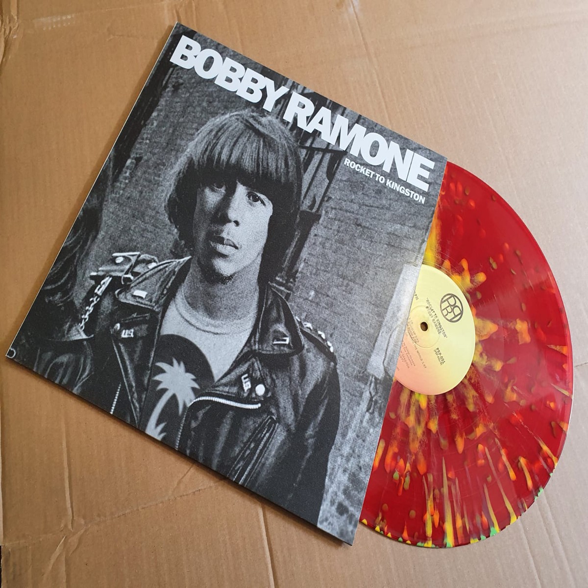 Bobby Ramone - Rocket To Kingston (LP Album RE SPLATTER) - NEW