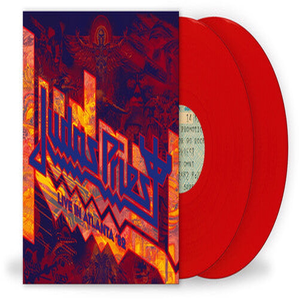 Judas Priest - Live In Atlanta 82 2-lp Red Vinyl