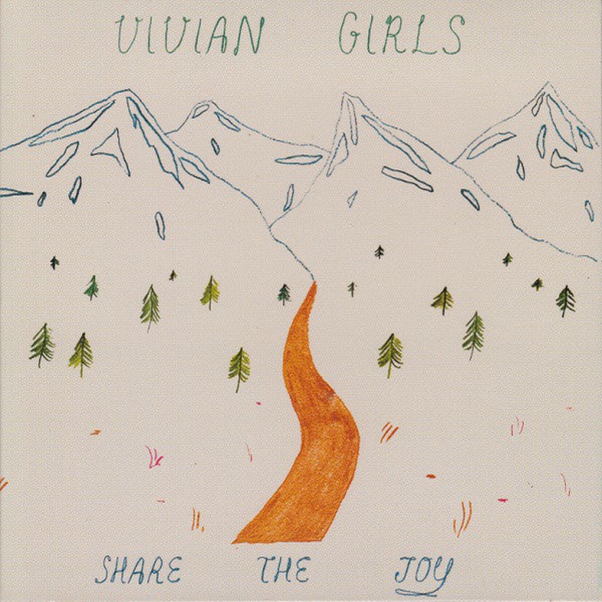 Vivian Girls - Share The Joy (CD Album Dig) - NEW