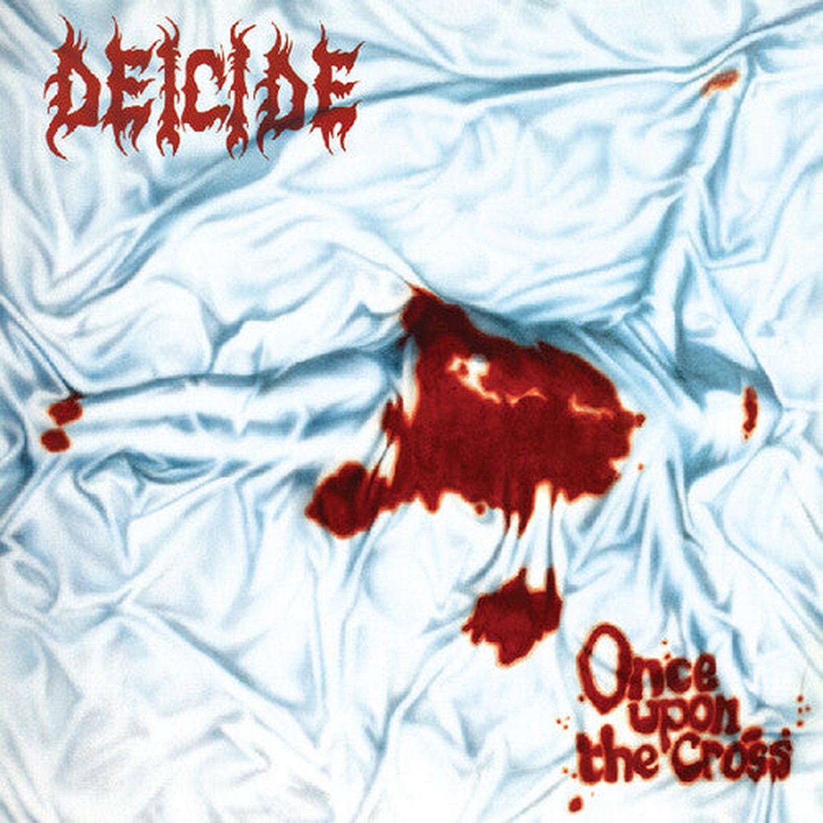 Deicide - Once Upon The Cross Blue Red Vinyl
