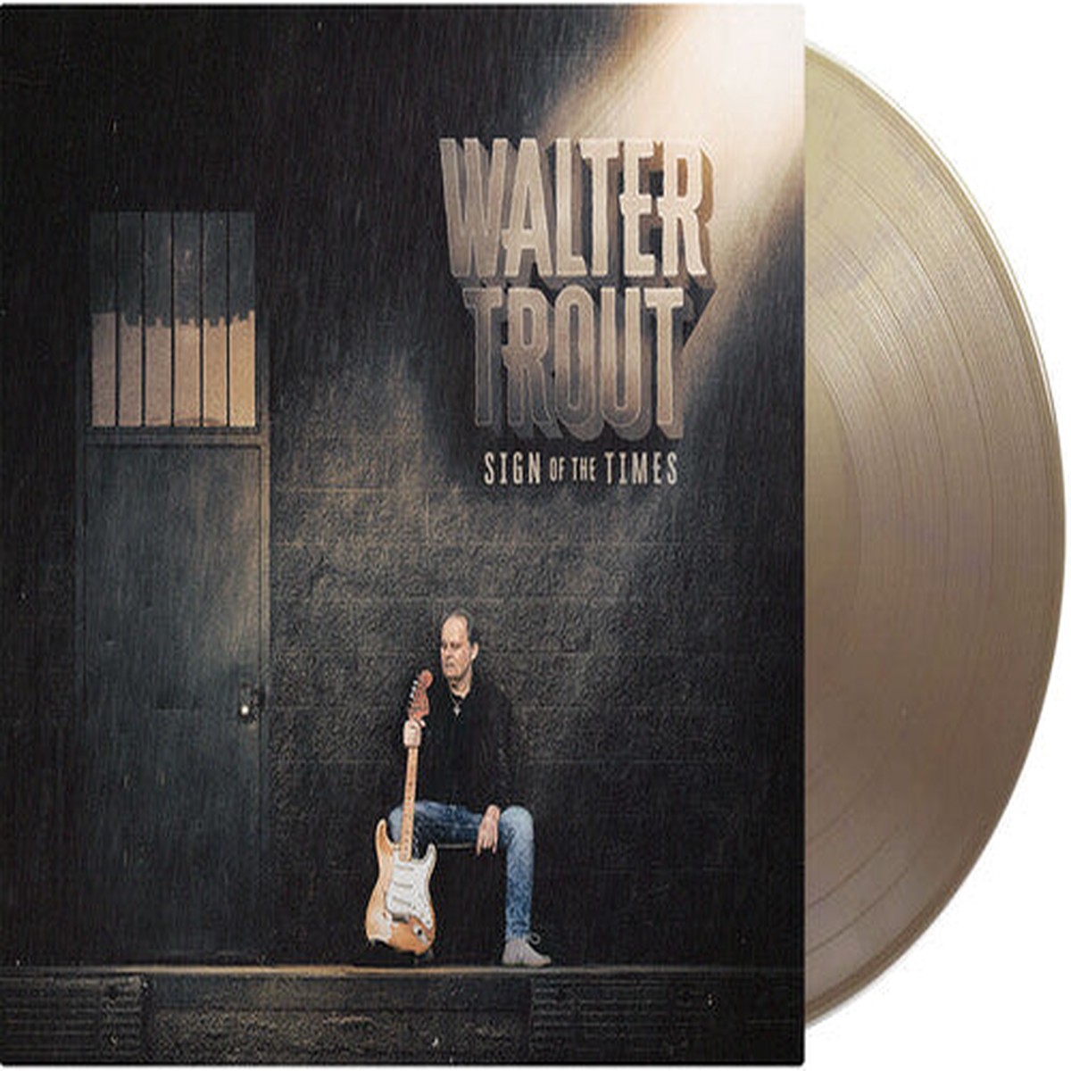 Walter Trout - Sign of the Times Purple Haze Gold Marble VInyl