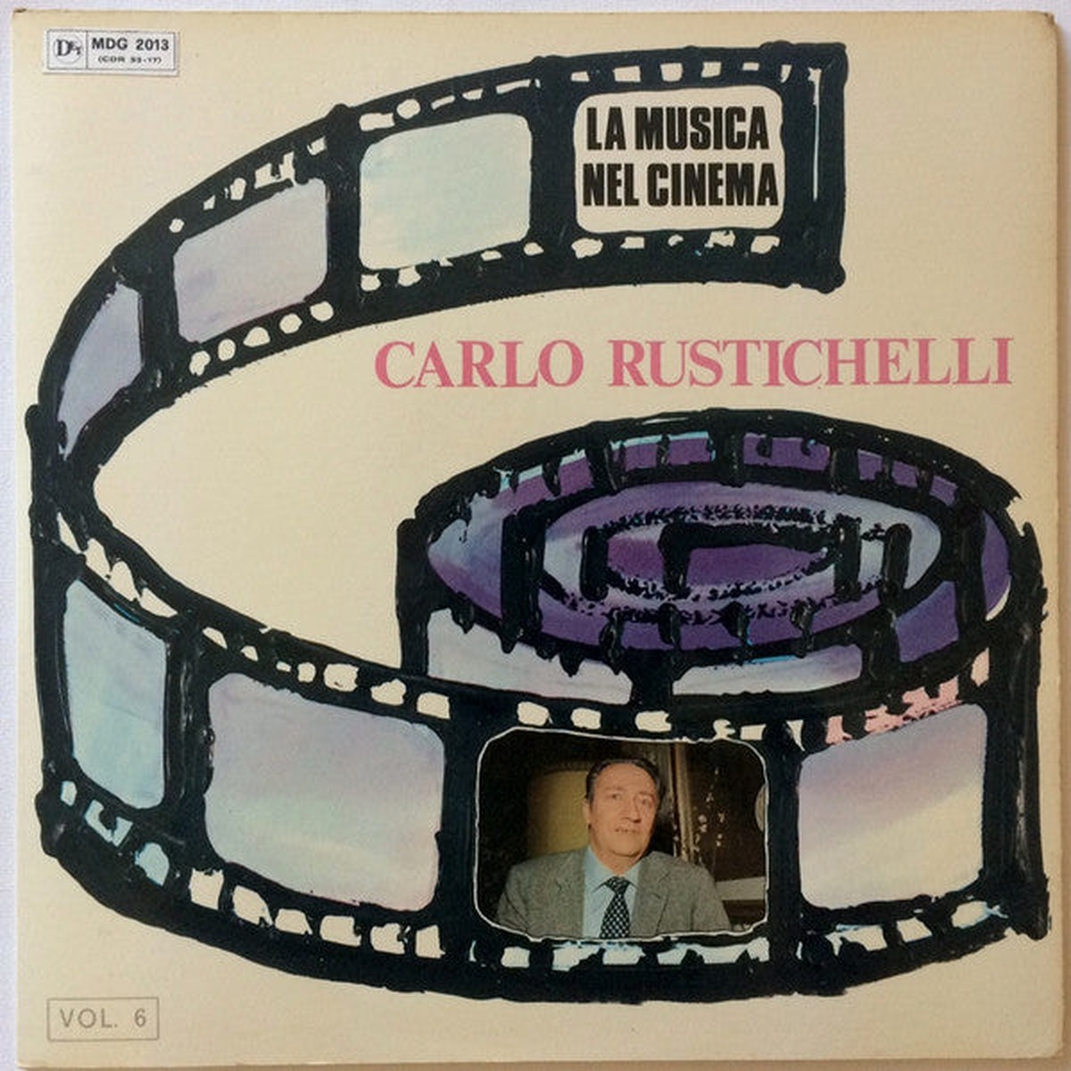 Carlo Rustichelli - La Musica Nel Cinema Vol6 (LP Comp) - USED
