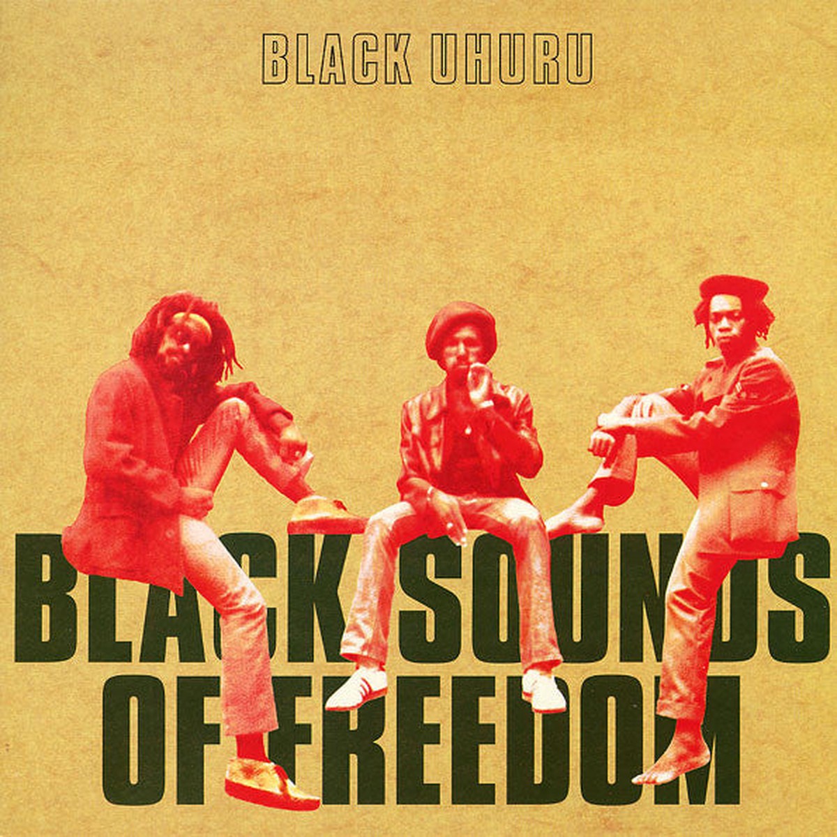 Black Uhuru - Black Sounds Of Freedom (LP Album RE) - USED