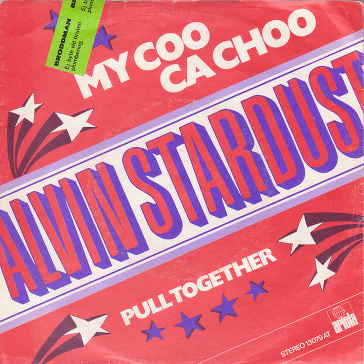 Alvin Stardust - My Coo Ca Choo (7 Single) - USED