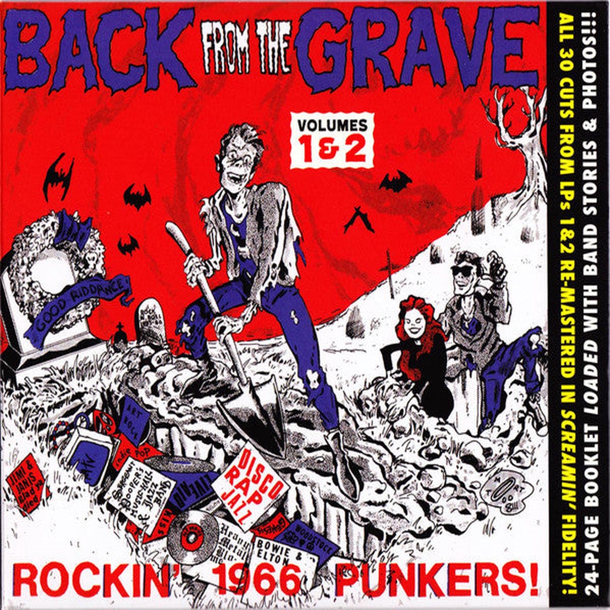 Various - Back From The Grave Volumes 1 2 (CD Comp Dig) - NEW