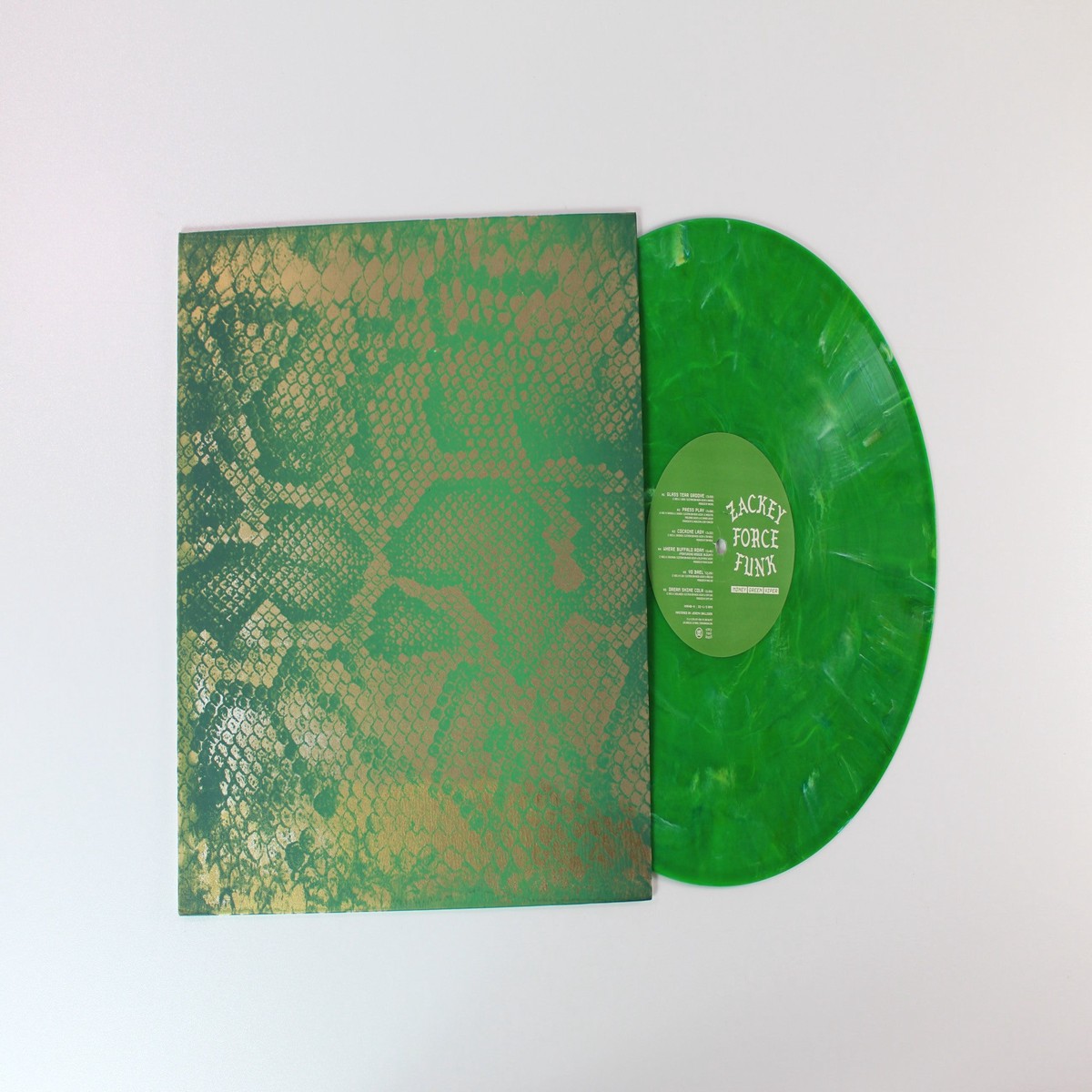 Zackey Force Funk - Money Green Viper on HitRun Ltd Green Marbled