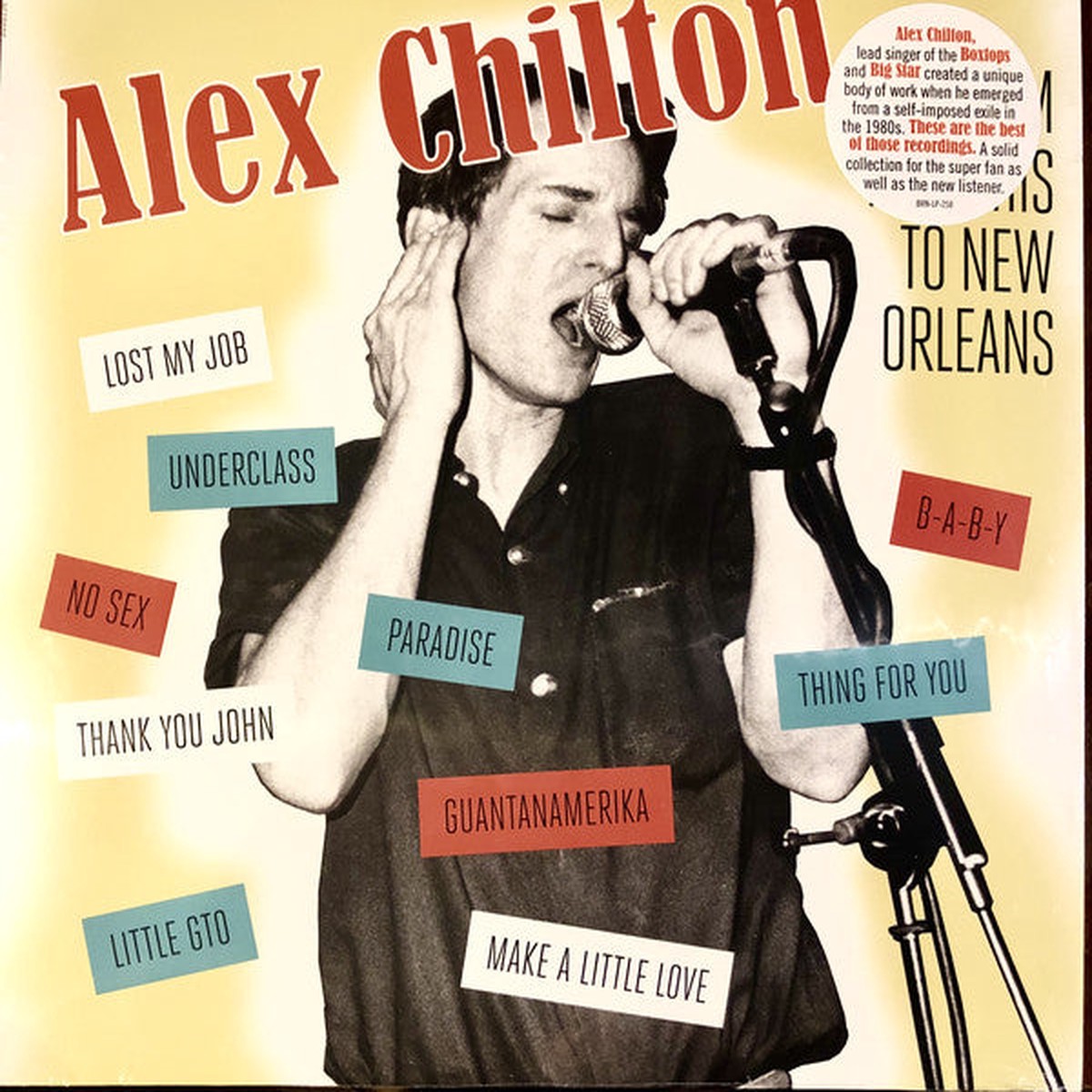 Alex Chilton - From Memphis To New Orleans (LP Comp) - NEW