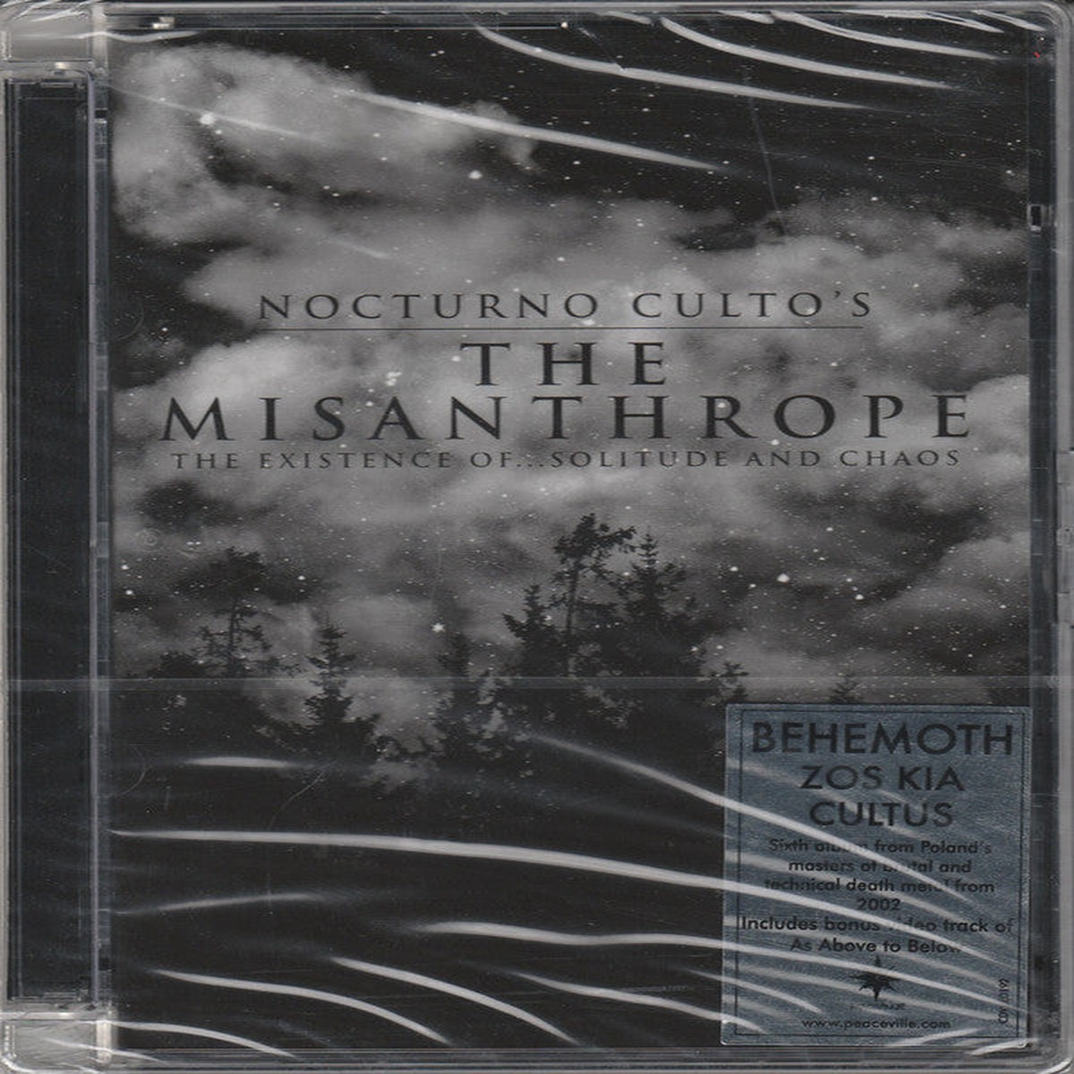 Nocturno Culto - The Misanthrope (DVD-V NTSC CD Sup) - NEW