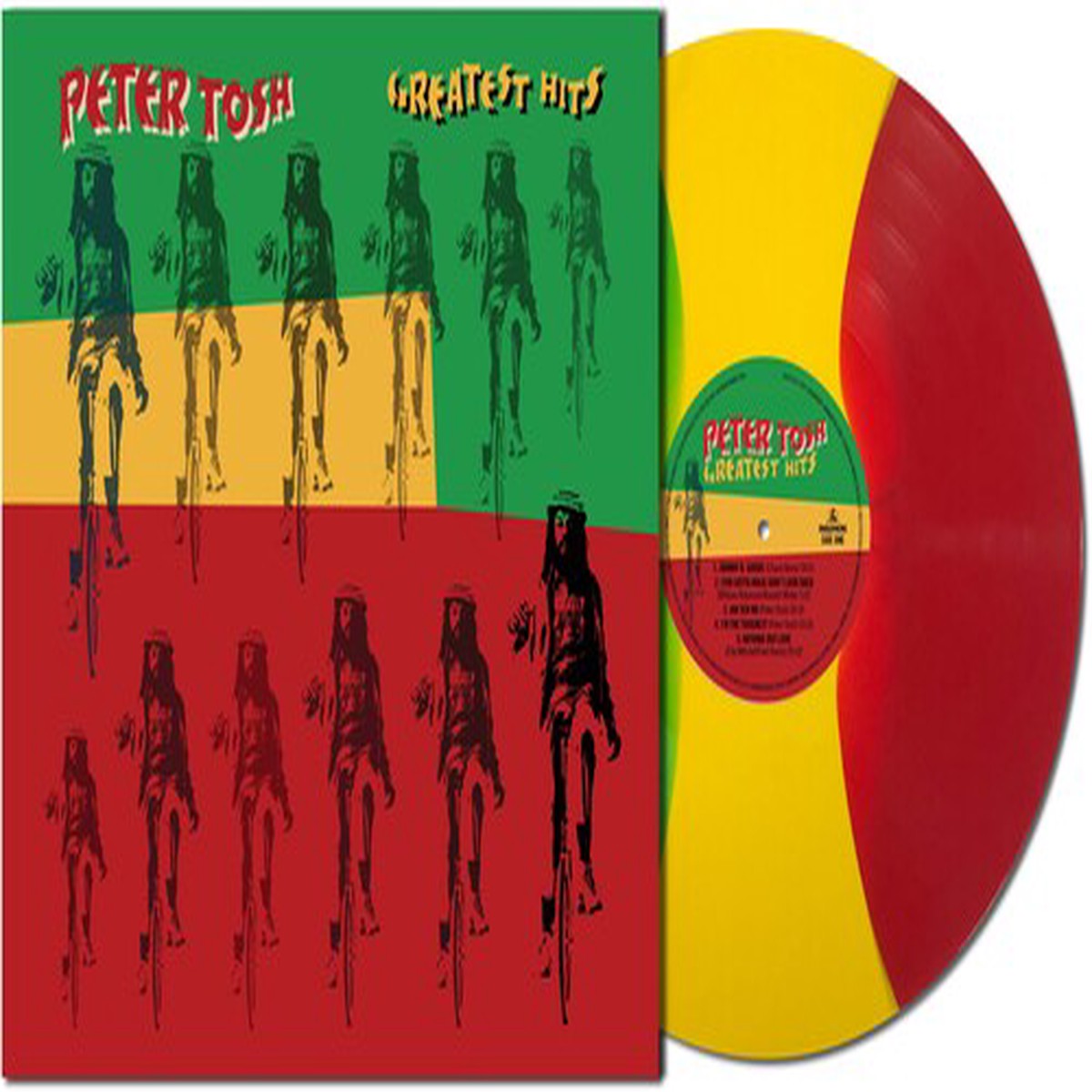 Peter Tosh - Greatest Hits Red Green Yellow Vinyl