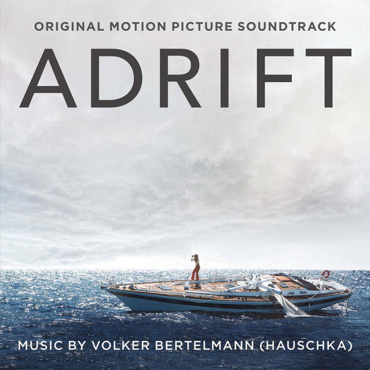 Volker Bertelmann (Hauschka) - Adrift (Original Motion Picture Soundtrack) (LP Album Ltd Blu) - NEW