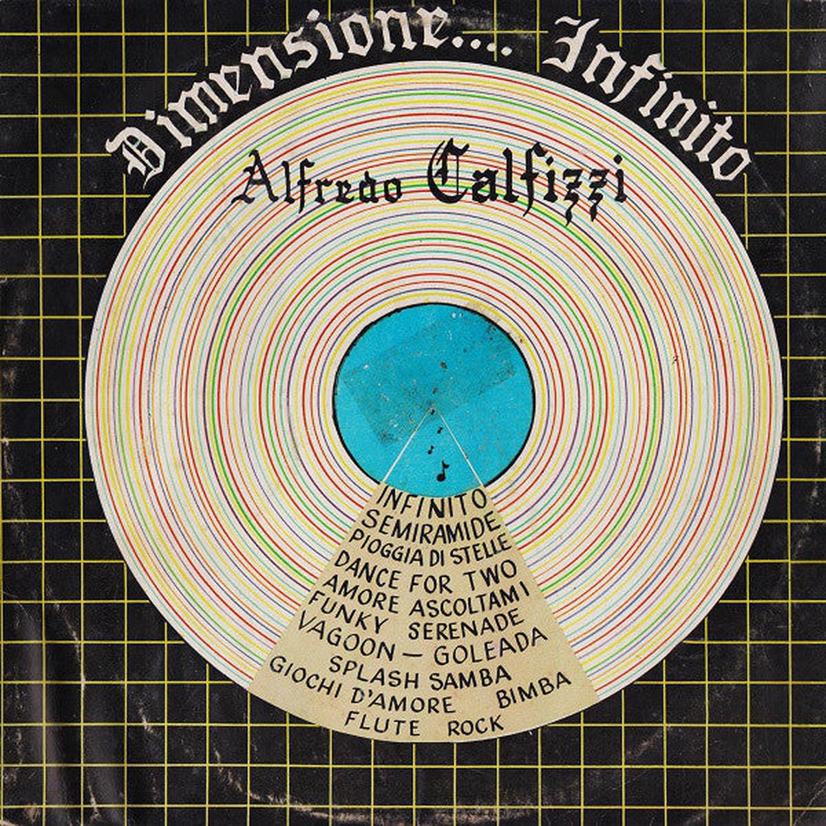 Alfredo Calfizzi - Dimensione Infinito (LP Album) - USED