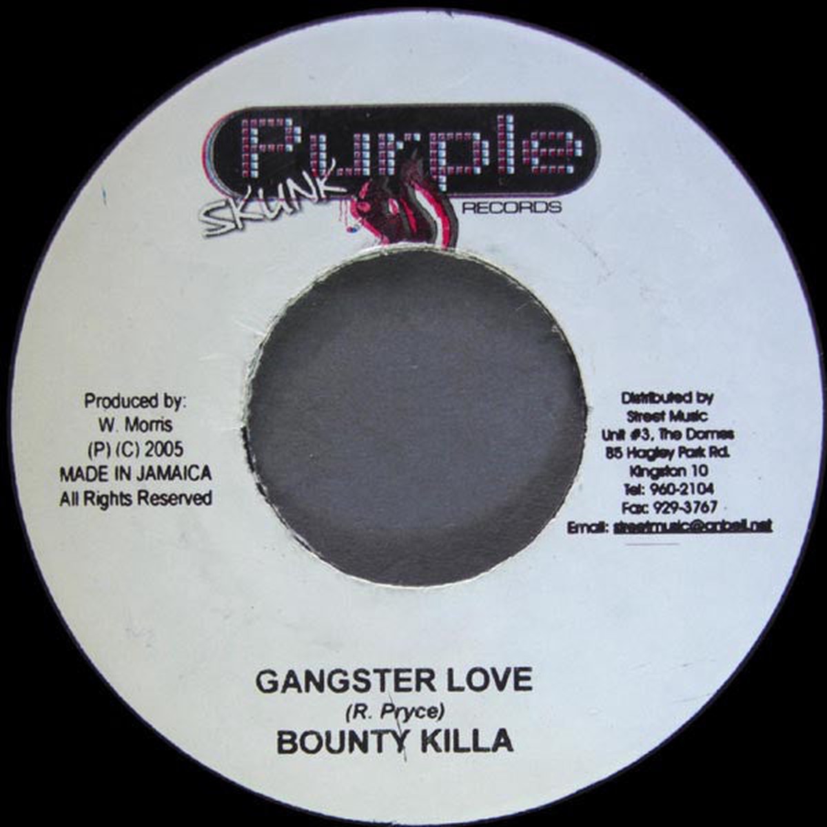 Bounty Killa - Gangster Love (7) - USED