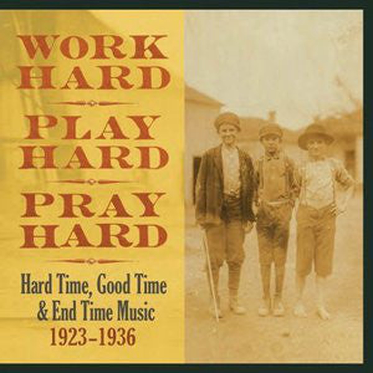 Various - Work Hard Play Hard Pray Hard (3xLP Comp Ltd) - USED