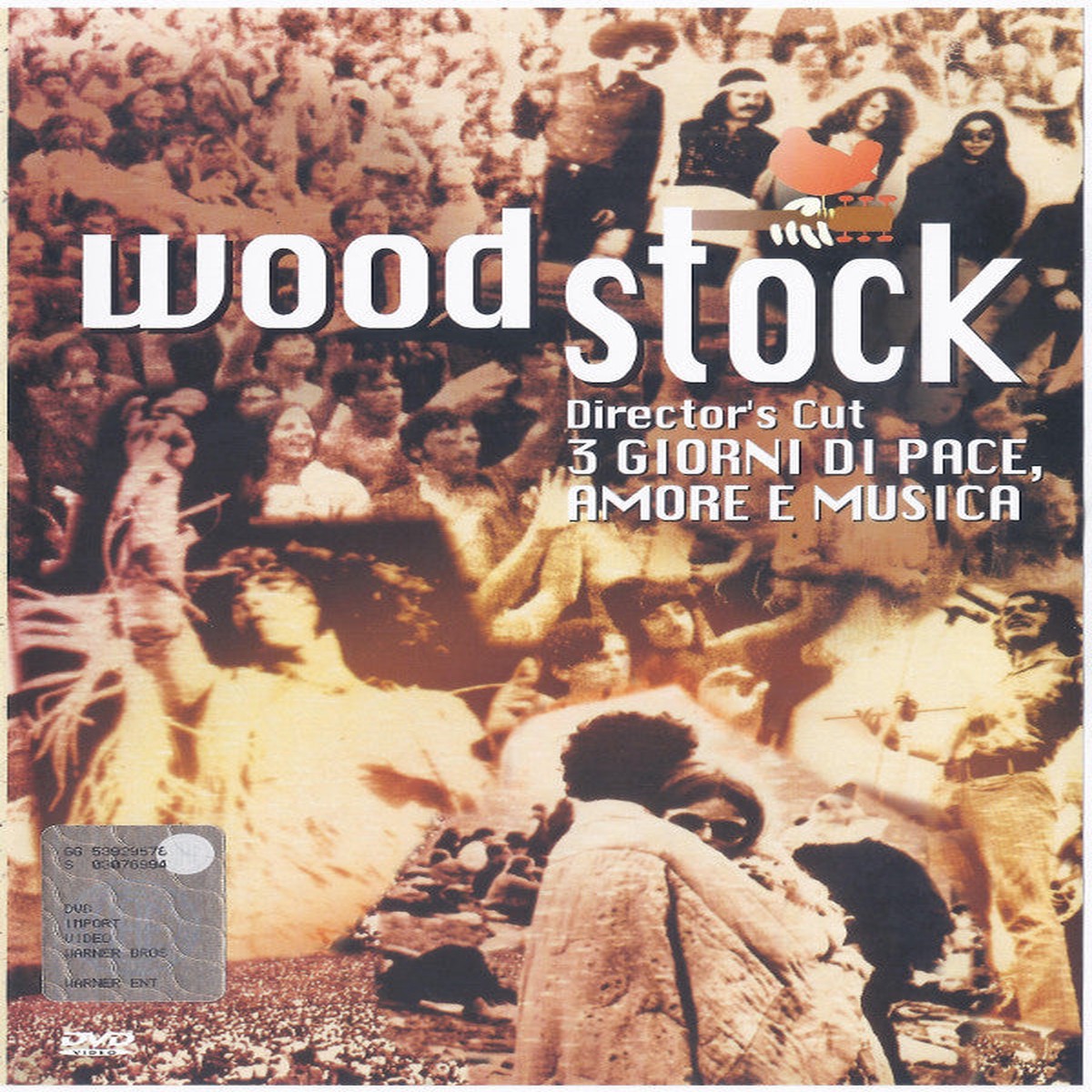 Various - Woodstock The Directors Cut (DVD-V PAL Reg) - USED