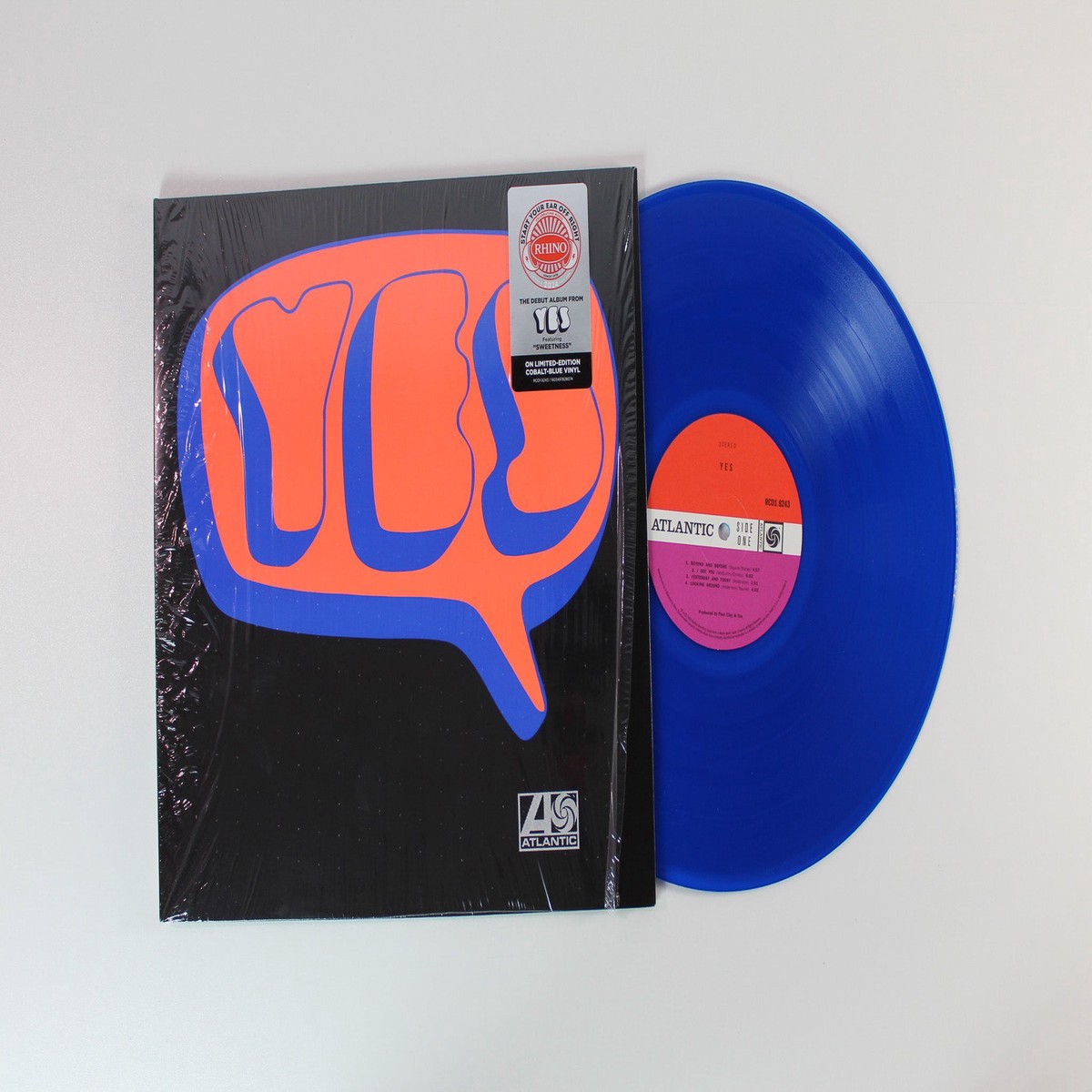 Yes - Yes on Atlantic Ltd Cobalt Blue 180 Gram Reissue