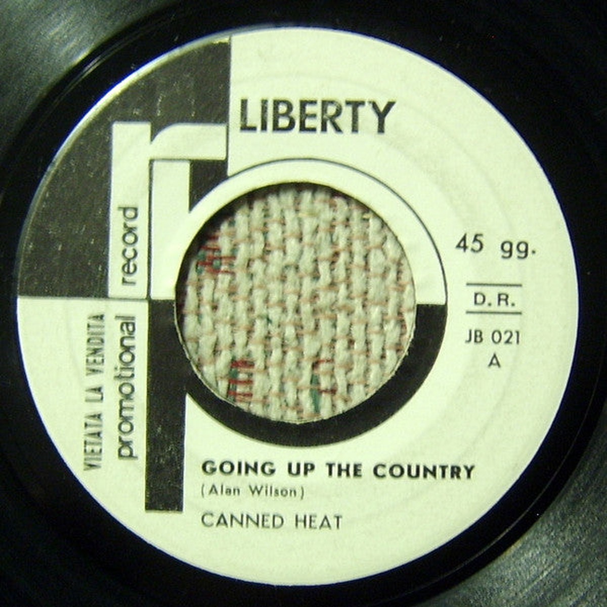 Canned Heat I Barritas - Going Up The Country Proprio Stasera (7 Promo) - USED