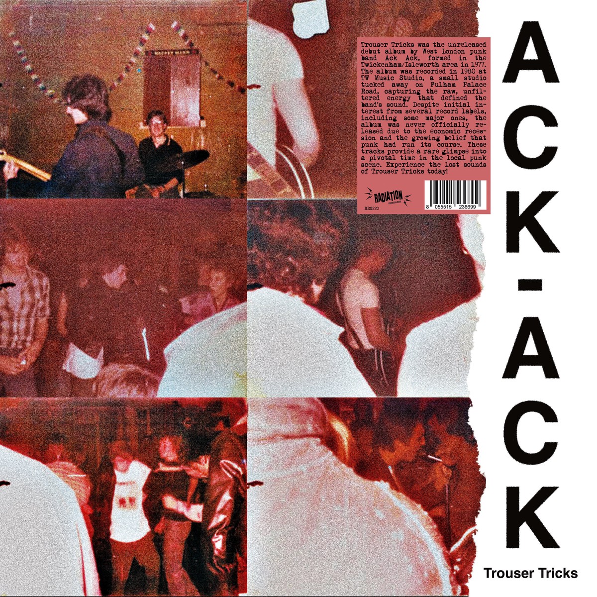 ACK ACK - TROUSER TRICKS (LP ALBUM COLOR LTD RSD2025 RE) - NEW