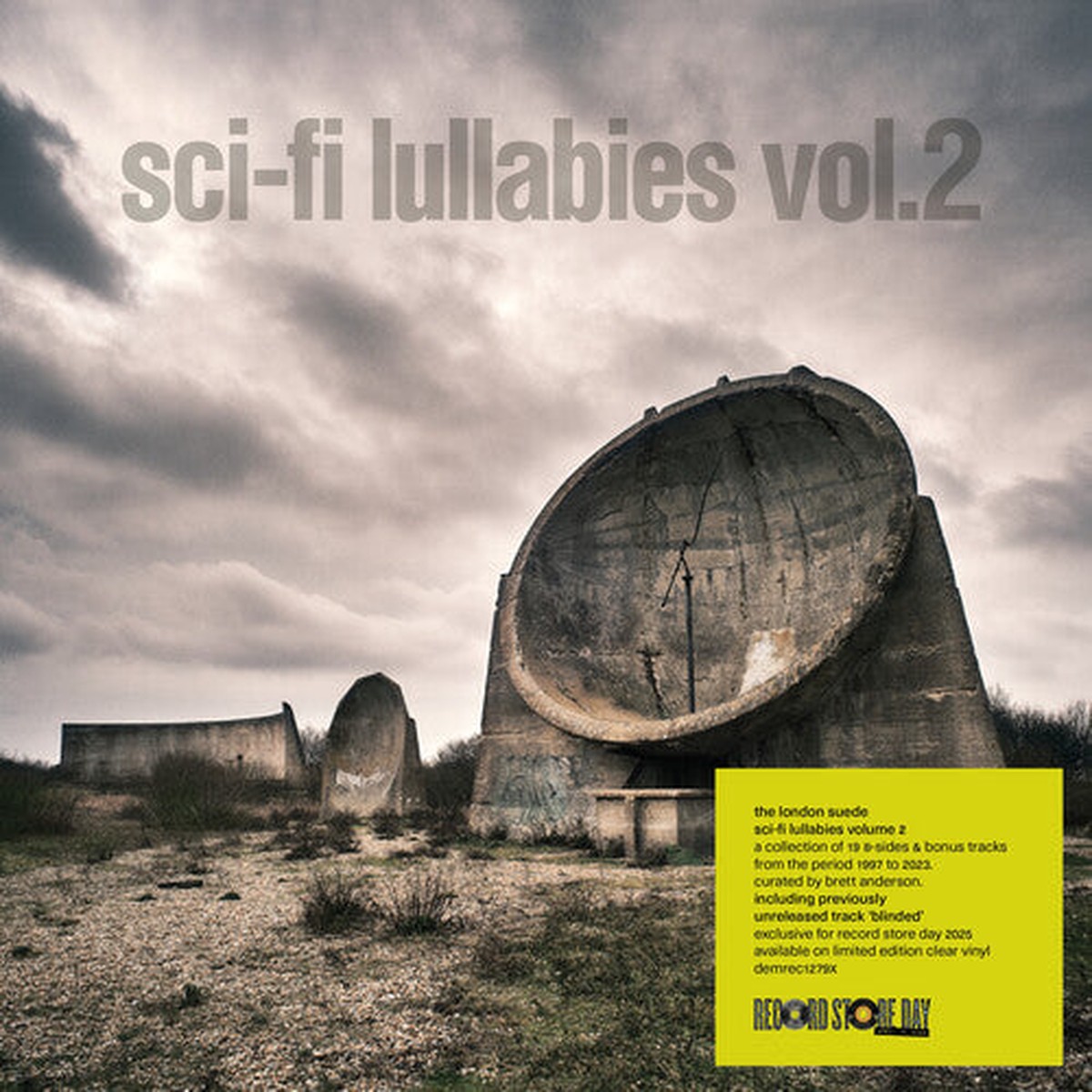 The London Suede - Sci-Fi Lullabies 2 2-lp Clear Vinyl
