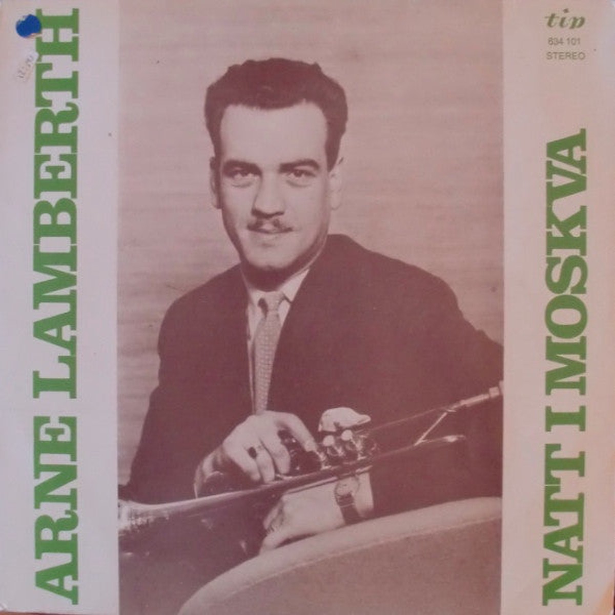 Arne Lamberth - Natt I Moskva (LP Album) - USED
