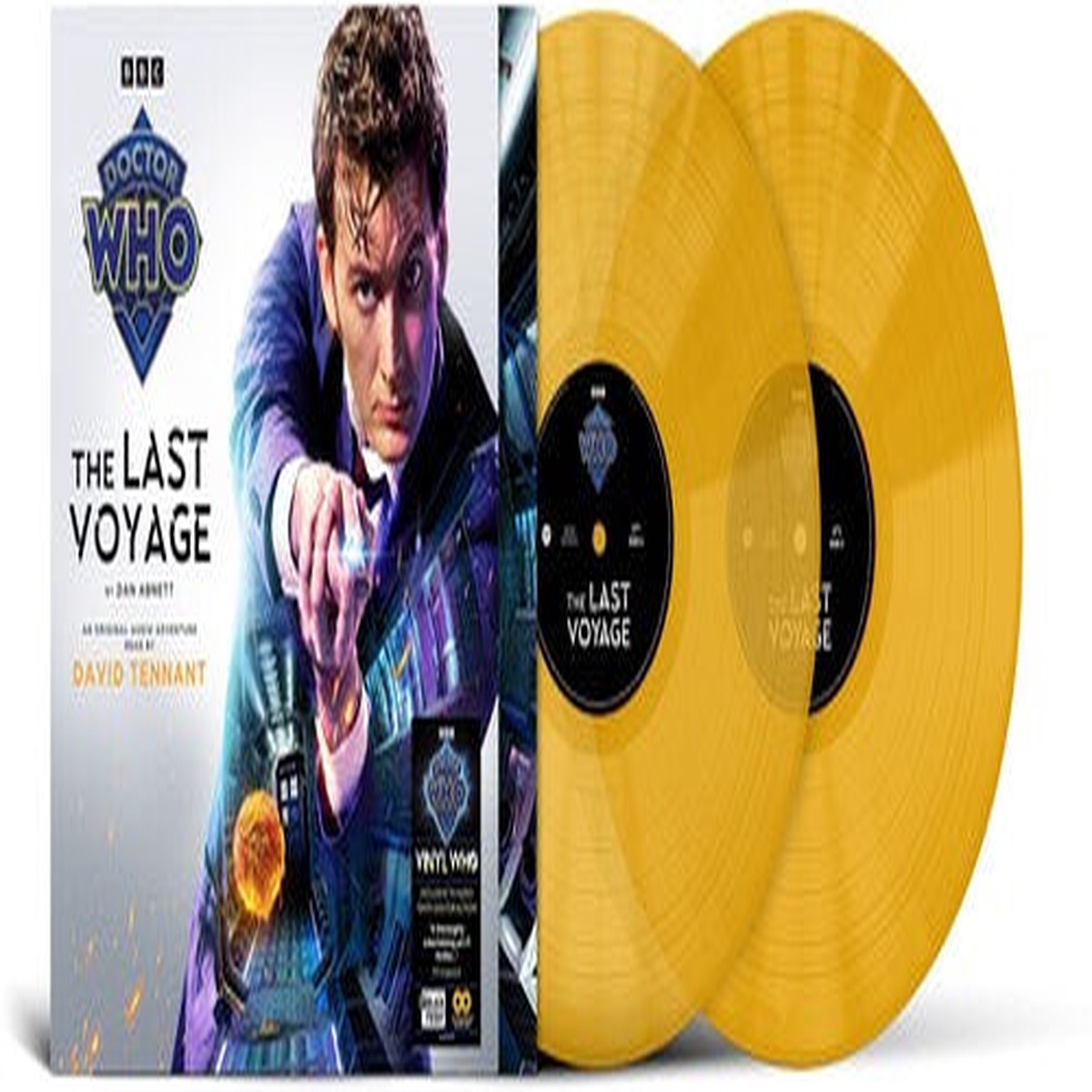 Doctor Who - The Last Voyage 2-lp Translucent Yellow Vinyl