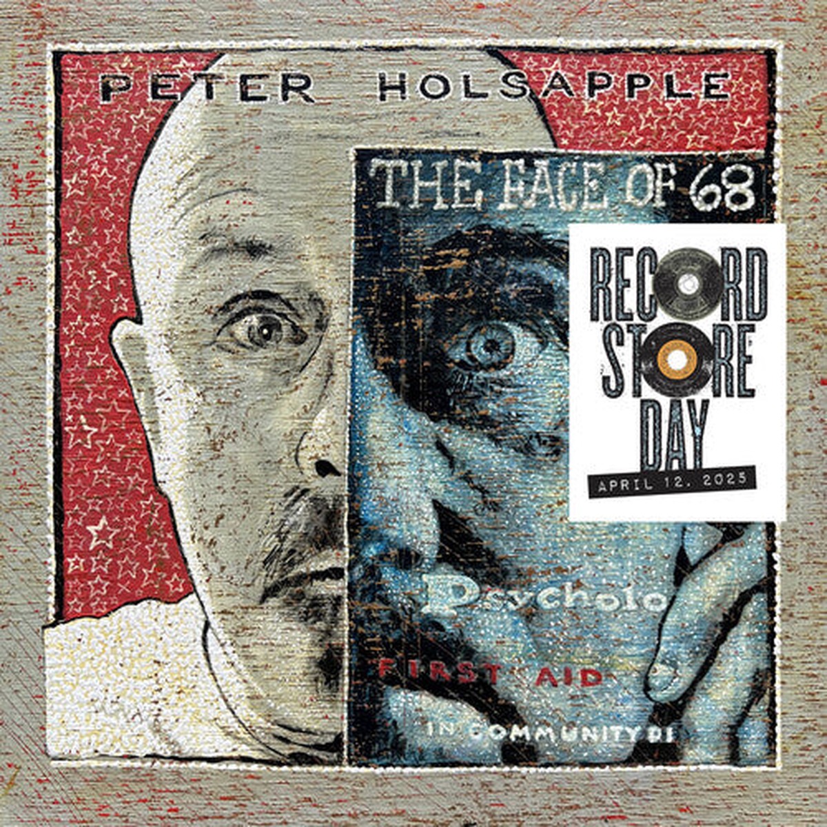 Peter Holsapple - The Face of 68 Colored Vinyl