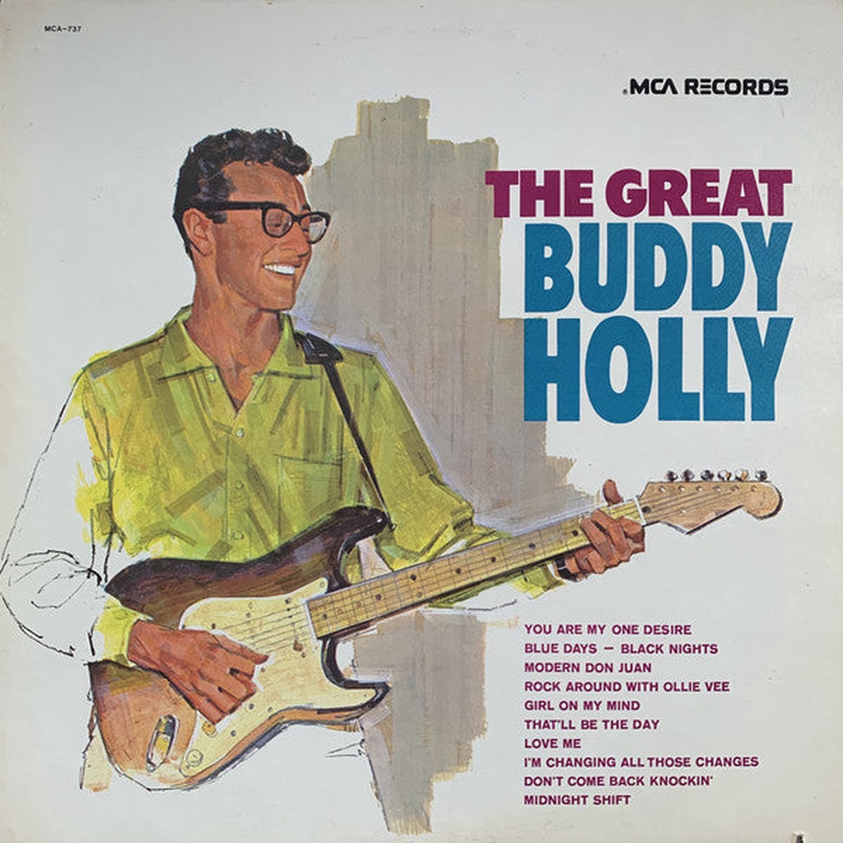 Buddy Holly - The Great Buddy Holly (LP Album RE Rai) - USED