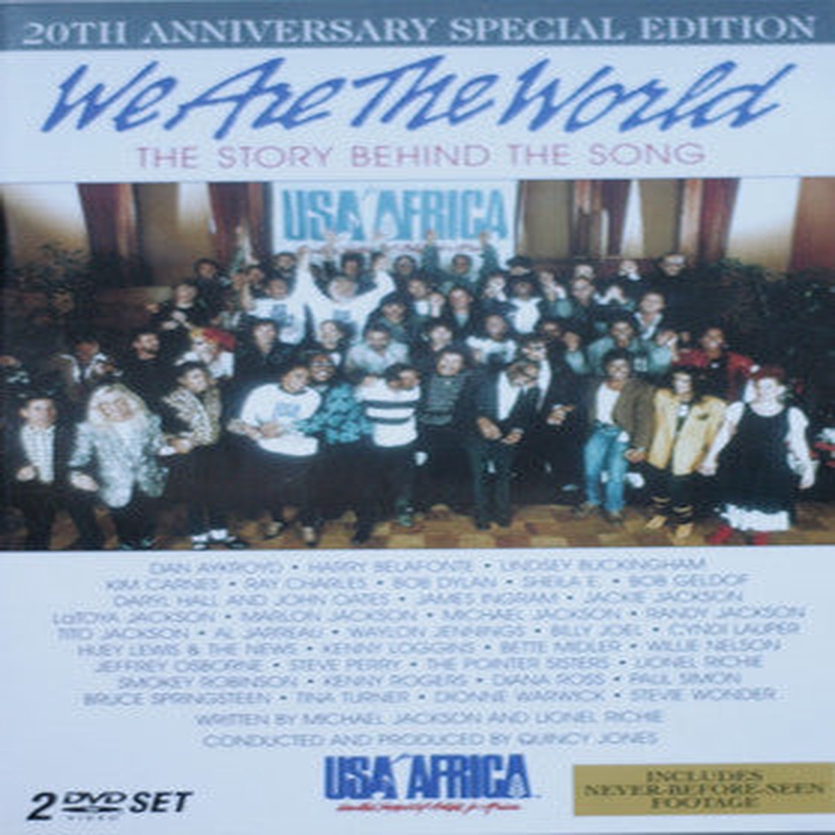USA For Africa - We Are The World - The Story Behind The Song (2xDVD-V NTSC) - USED