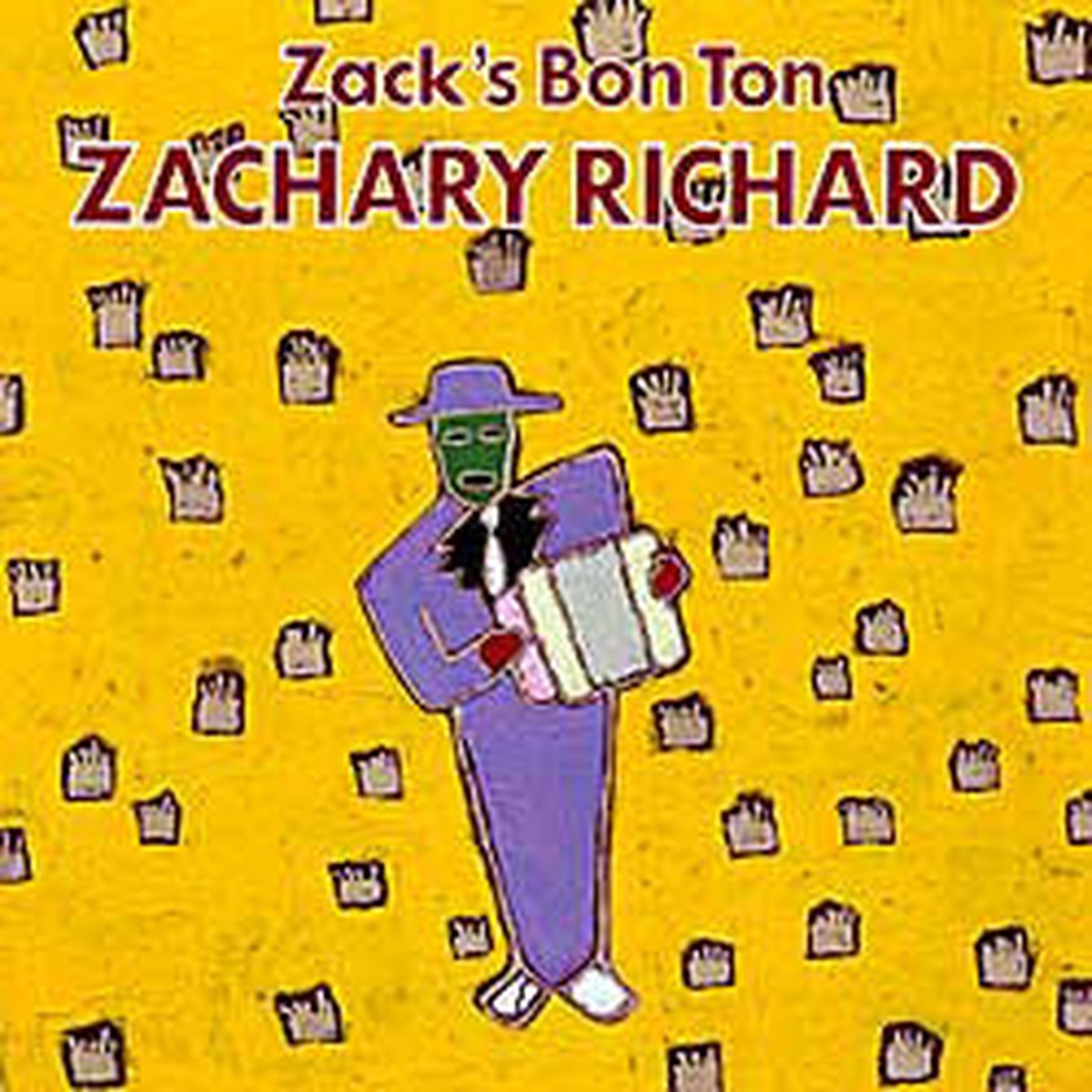 Zachary Richard - Zacks Bon Ton (CD Album) - USED