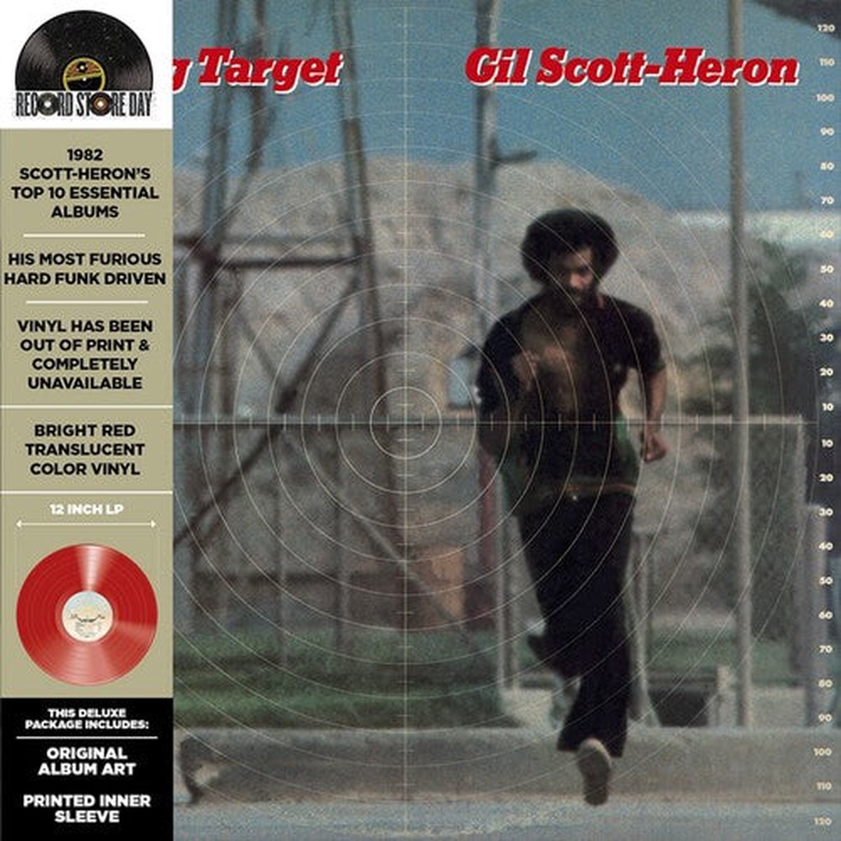 Gil Scott-Heron - Moving Target Red Vinyl