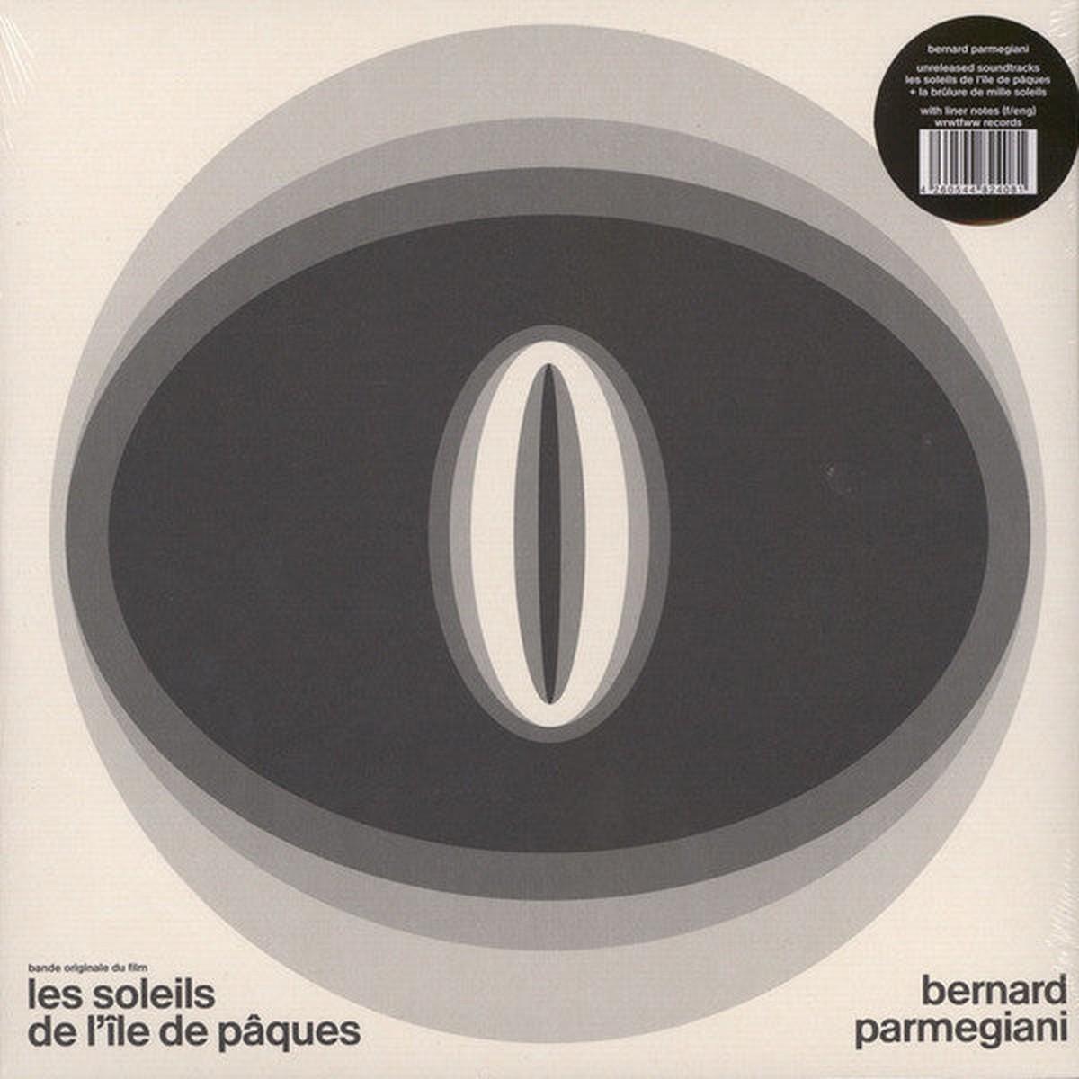 Bernard Parmegiani - Les Soleils De Lle De Pques La Brlure De Mille Soleils (2xLP Album) - NEW