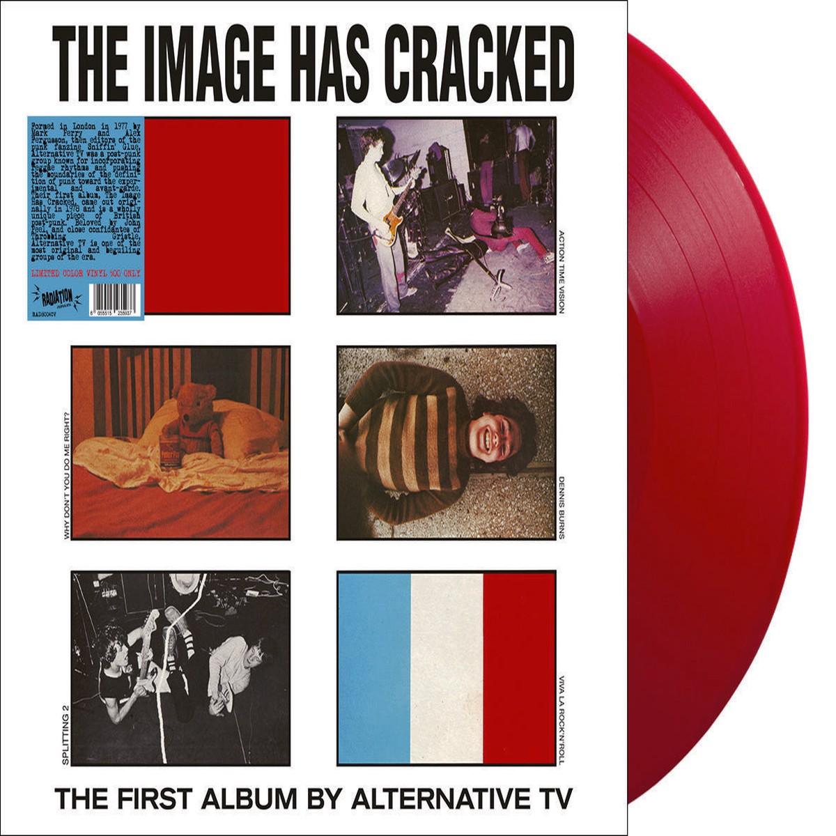 ALTERNATIVE TV - THE IMAGE HAS CRACKED (LP Album Color RE) - NEW