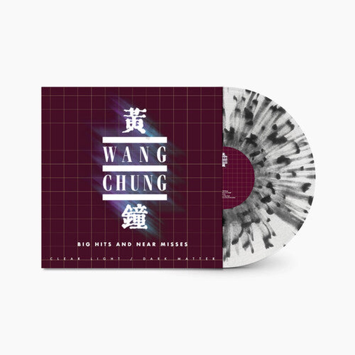 Wang Chung - Clear Light Dark Matter Big Hits and Near Misses Clear w Black Speckle Vinyl