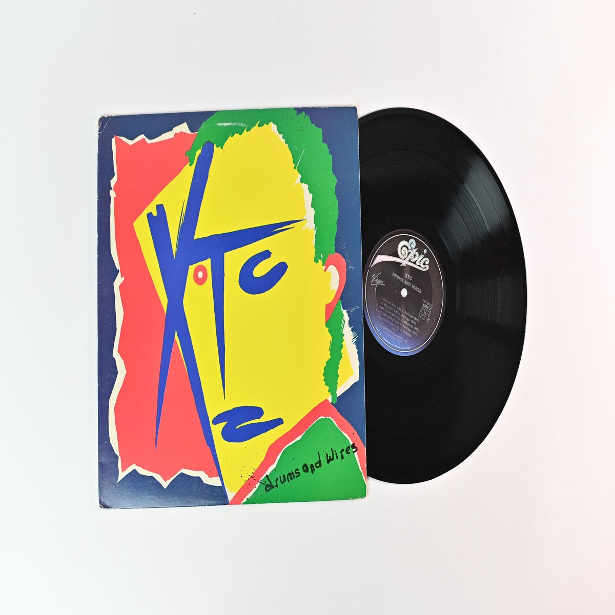 XTC - Drums And Wires on Epic Virgin