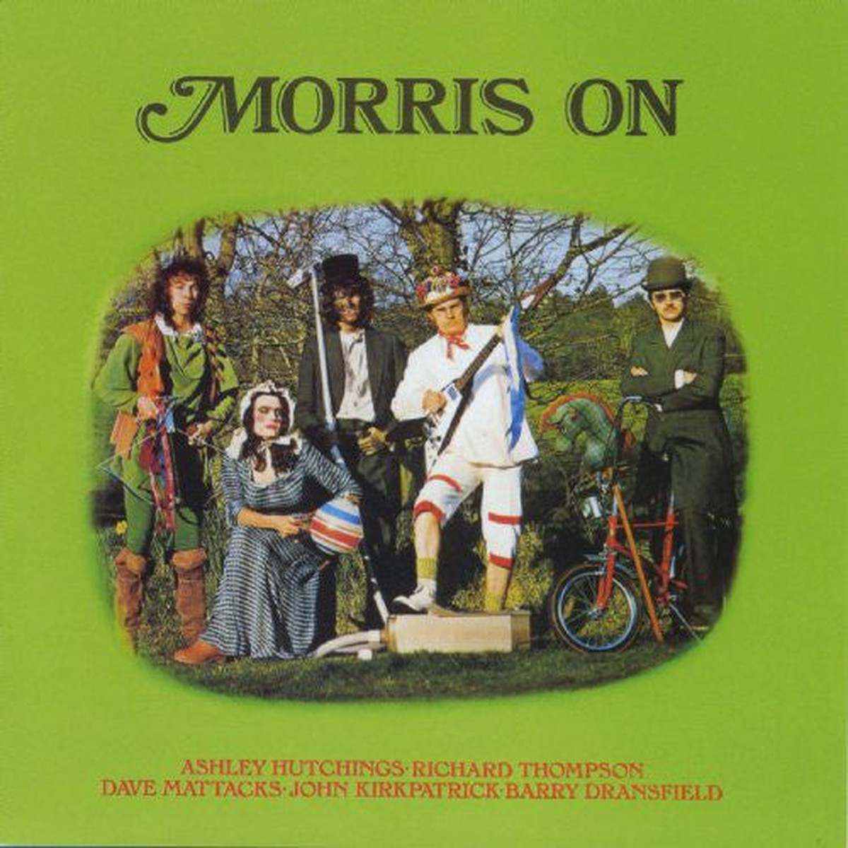 Ashley Hutchings Richard Thompson Dave Mattacks John Kirkpatrick Barry Dransfield - Morris On (CD Album RE dig) - NEW