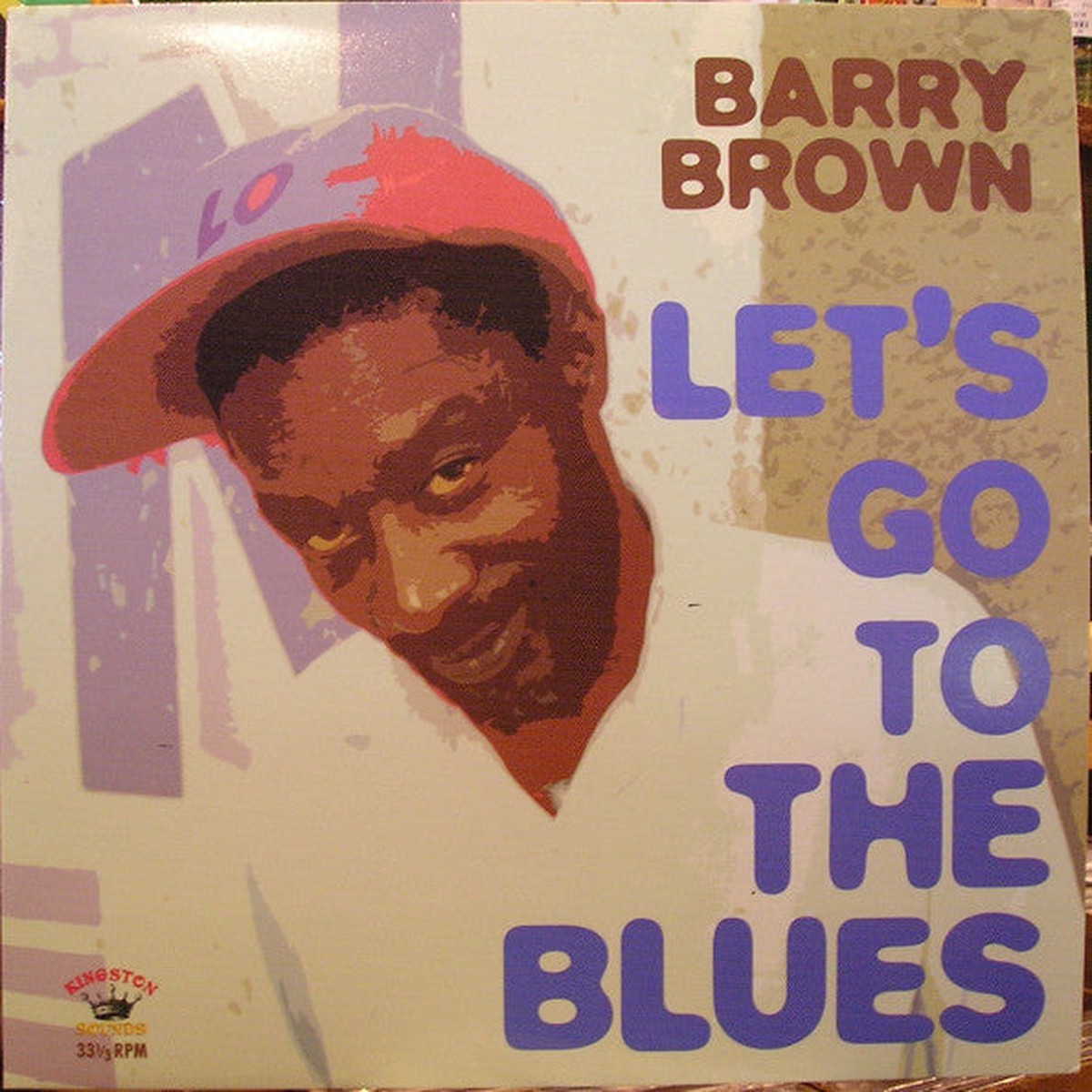 Barry Brown - Lets Go To The Blues (LP Comp) - NEW