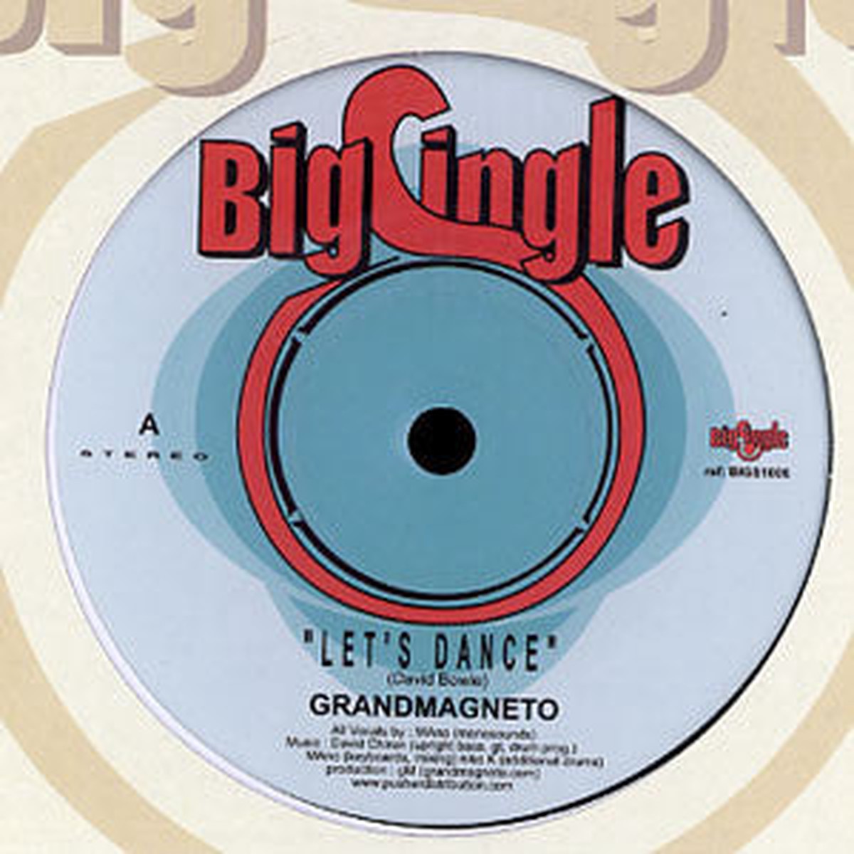 Grandmagneto - Lets Dance Heart Of Glass (7) - NEW