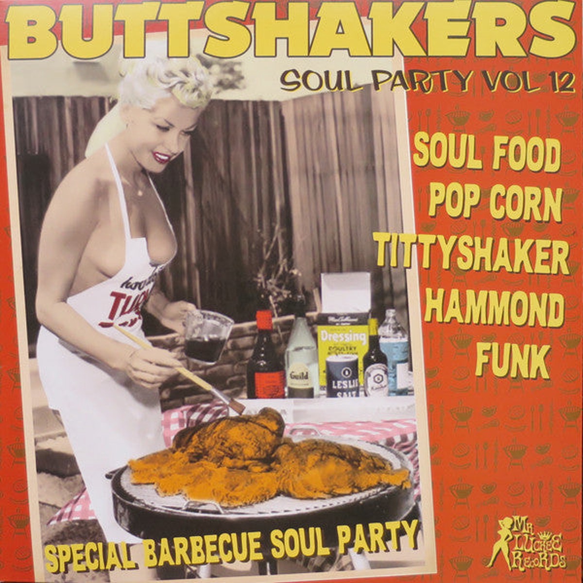 Various - Buttshakers Soul Party Vol 12 - Special Barbecue Soul Party (LP Comp) - NEW