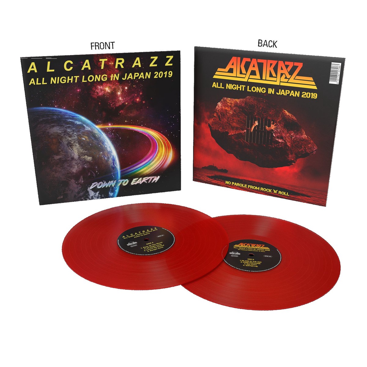 Alcatrazz - All Night Long In Japan 2019 Colored Vinyl