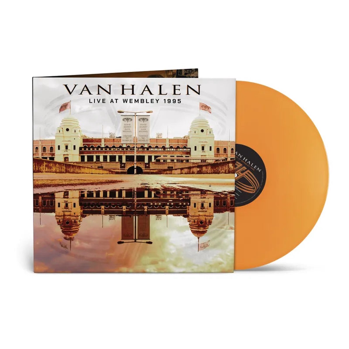 Van Halen - Live At Wembley 1995 Translucent Orange Crush Vinyl