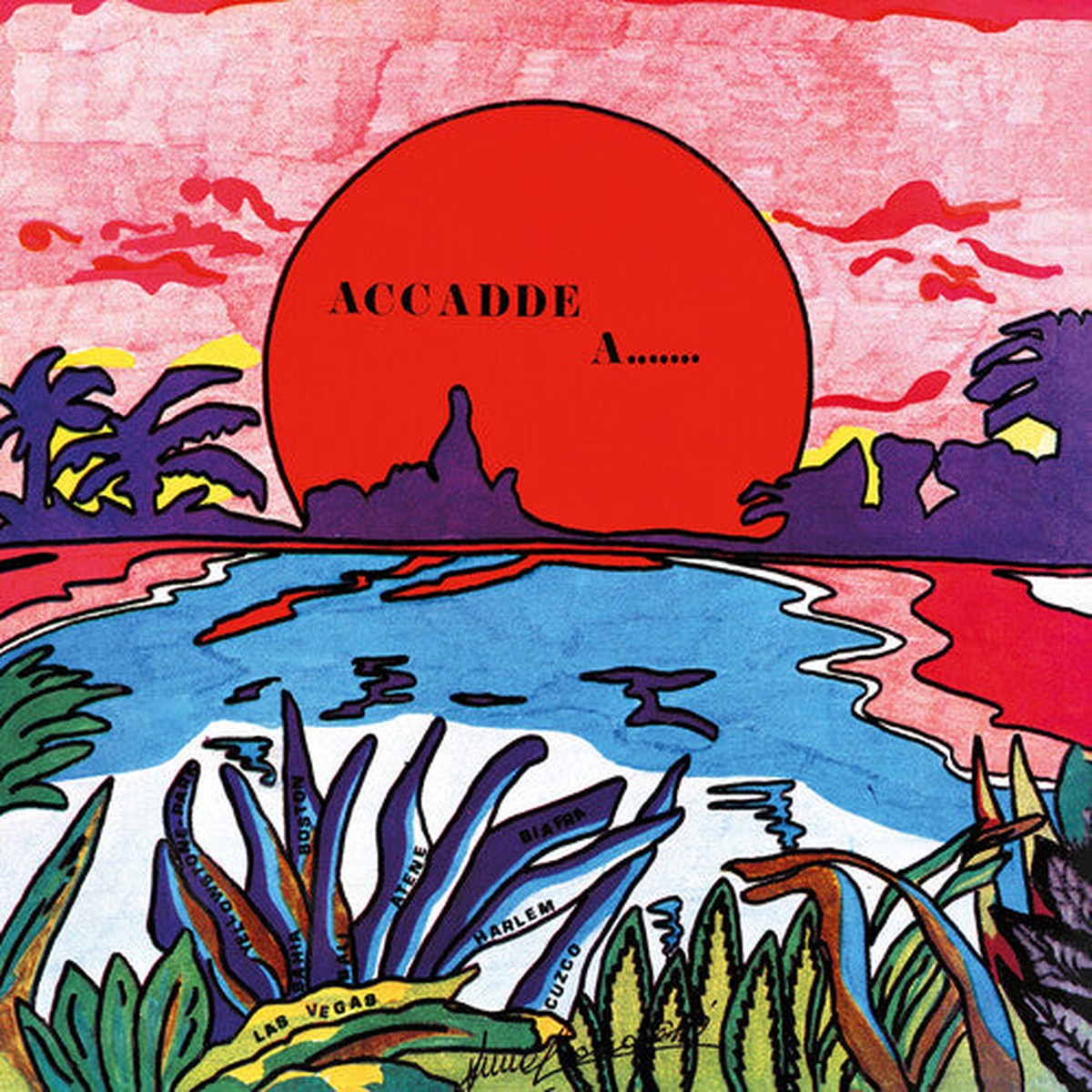 Arawak - Accadde A Red Vinyl
