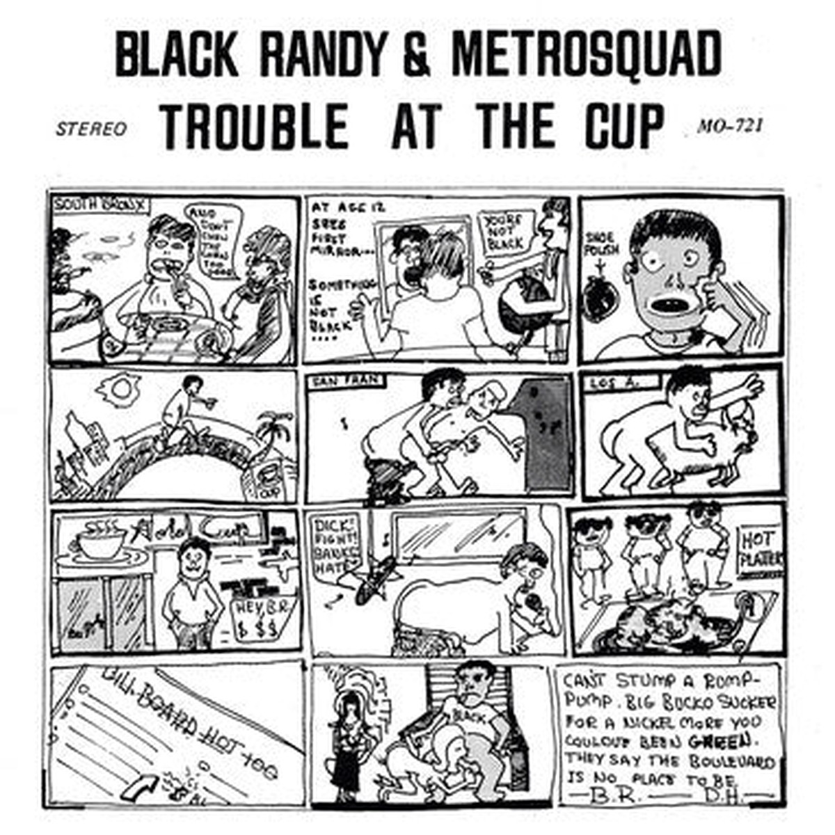 Black Randy The Metro Squad - Trouble At The Cup (7 Single RE) - NEW