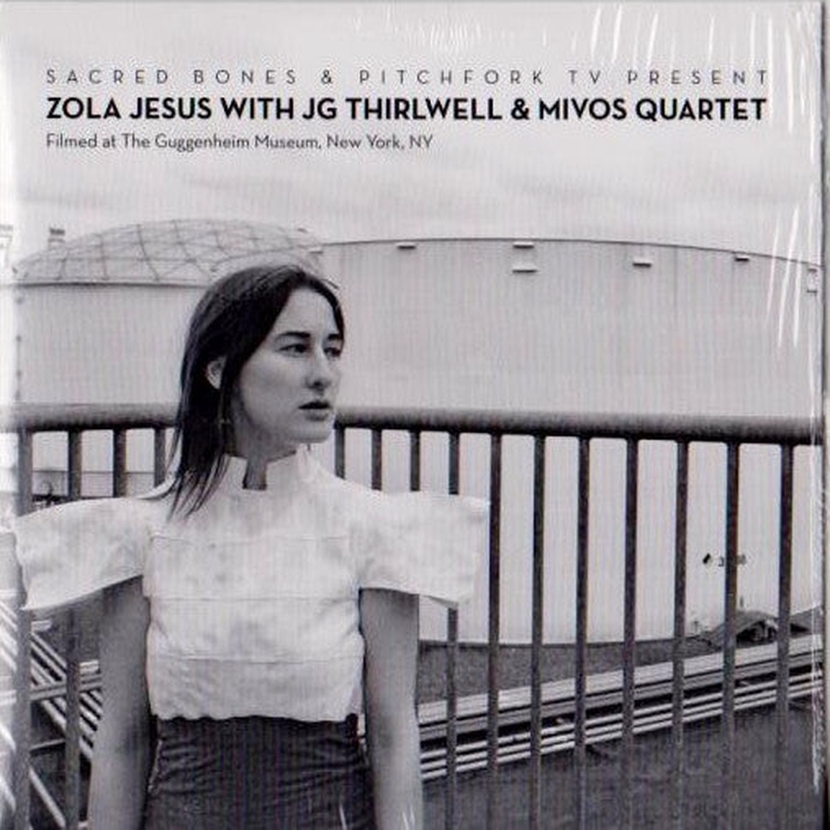 Zola Jesus With JG Thirlwell Mivos Quartet - Sacred Bones Pitchfork TV Present Zola Jesus With JG Thirlwell Mivos Quartet (Filmed At The Guggenheim Museum New York NY) (DVD-V Promo) - NEW