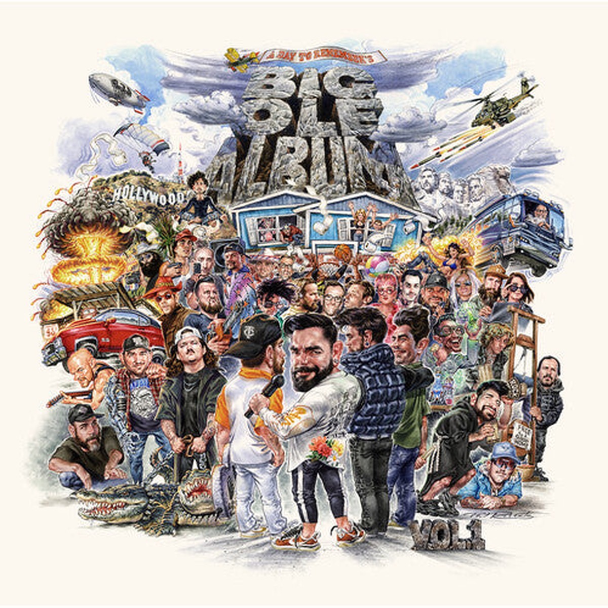 A Day to Remember - Big Ole Album Vol 1 Indie-Exclusive Splatter Vinyl