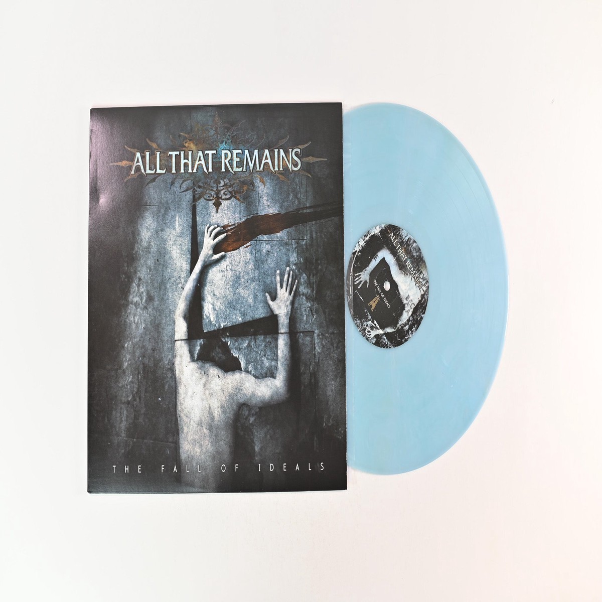 All That Remains - The Fall Of Ideals on Craft Recordings Ltd Clear w Blue Smoke Reissue
