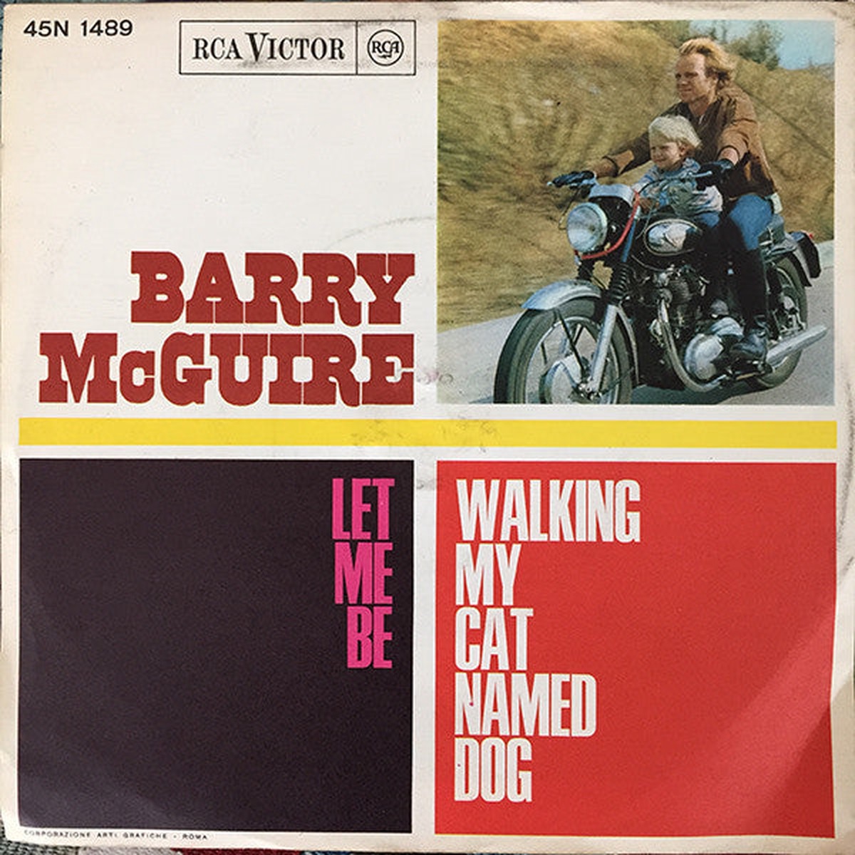 Barry McGuire - Let Me Be Walking My Cat Named Dog (7) - USED